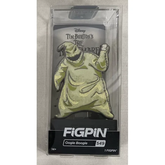THE NIGHTMARE BEFORE CHRISTMAS FIGPIN #549 Oogie Boogie NEW glow in the dark