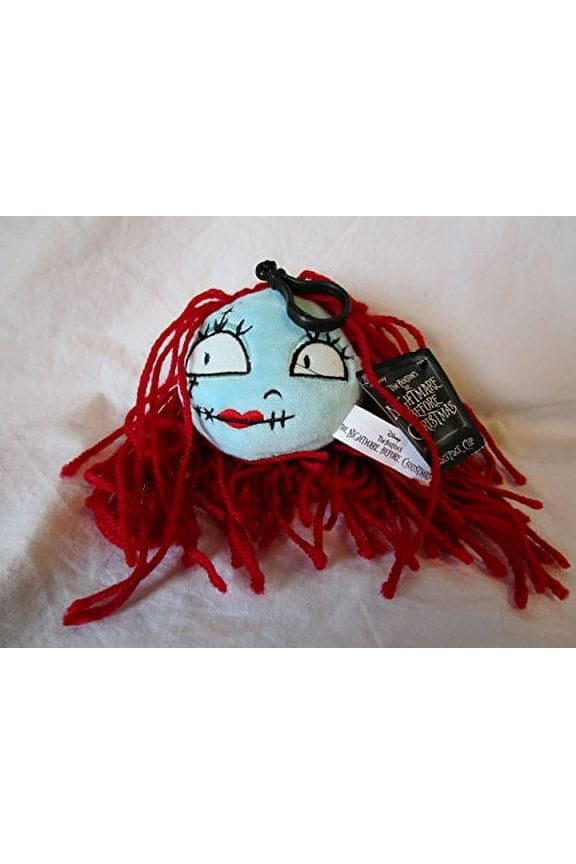 THE NIGHTMARE BEFORE CHRISTMAS " SALLY " BACKPACK CLIP KEY CHAIN PLUSH TOY