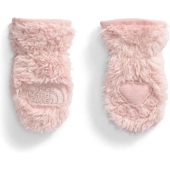 The North Face Baby Bear Suave Oso Mitt, 6-24Mth, Pink Moss