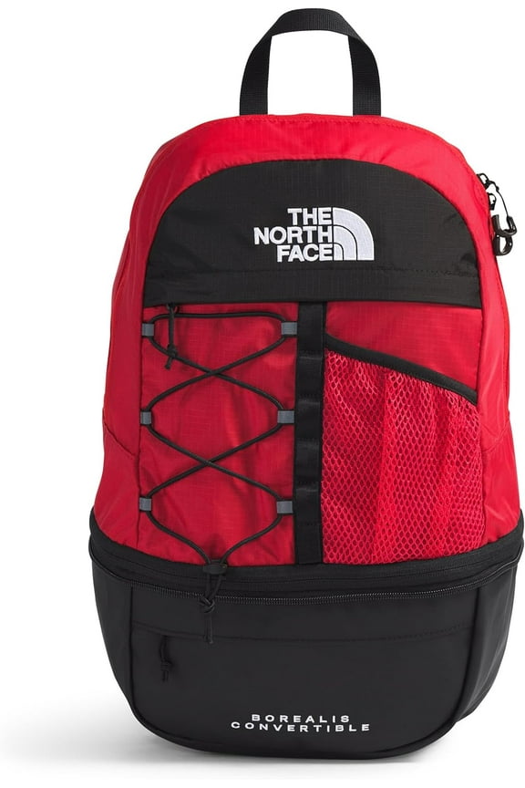 Borealis Convertible Pack Commuter Laptop Backpack (Red / TNF Black, 17.5L)
