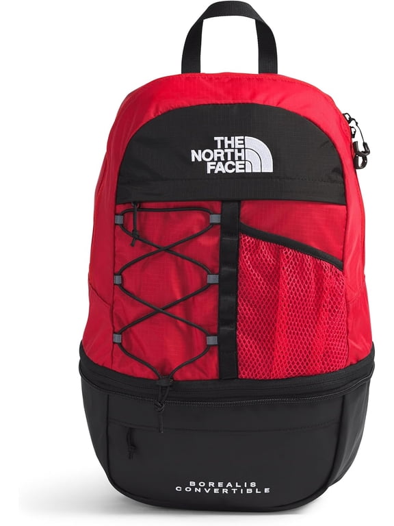 Borealis Convertible Pack Commuter Laptop Backpack (Red / TNF Black, 17.5L)