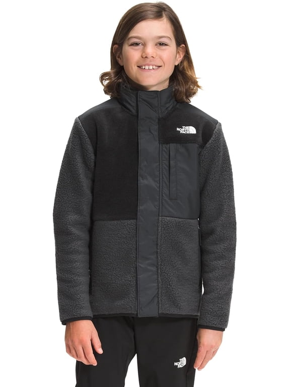 Boys' Forrest Mixed-Media Full Zip Fleece Jacket