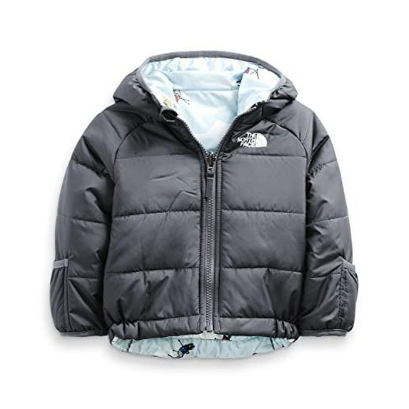 THE NORTH FACE Infant Reversible Perrito Jacket, Vanadis Grey, 6M