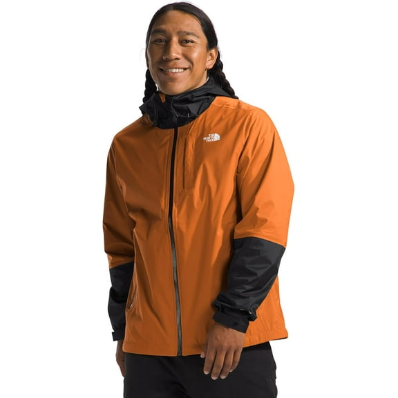 THE NORTH FACE Men's Alta Vista Jacket, Desert Rust/TNF Black,MEDIUM