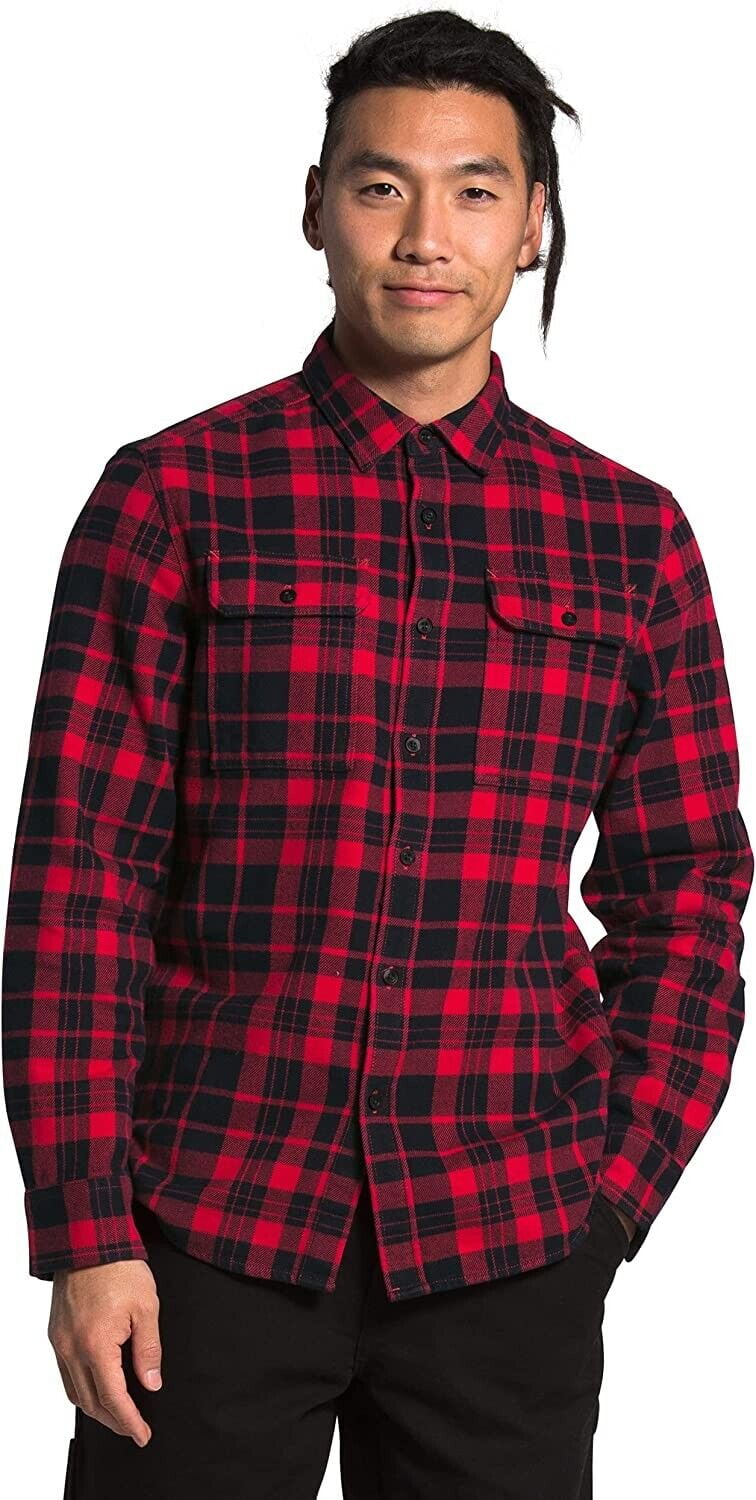 north face arroyo flannel shirt