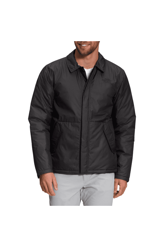 Men's Auburn Long Sleeve Jacket B4HP (Black,Regular,2XL)