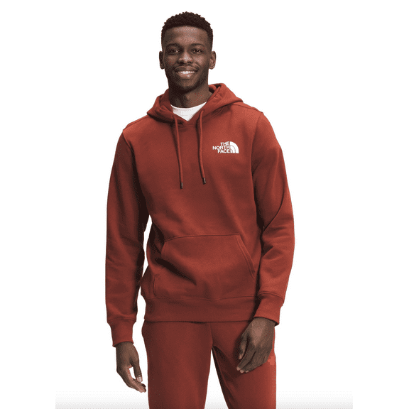 THE NORTH FACE Men's Box NSE Pullover Hoodie, Brick House Red, Medium
