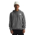 thumbnail image 1 of THE NORTH FACE Men's Box NSE Pullover Hoodie Standard and Big Size, TNF Medium Grey Heather/Crimson Orange, Medium, 1 of 4