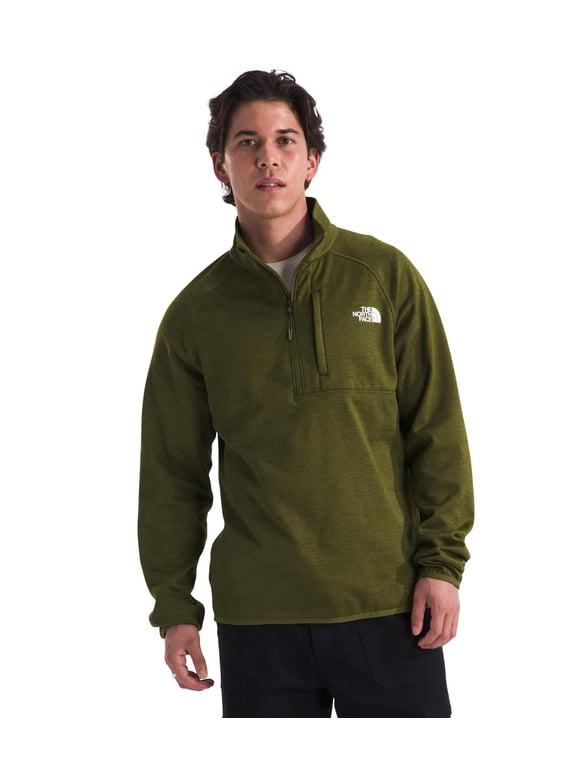 Men's Canyonlands Zip Pullover Sweatshirt, Forest Olive Heather, Small