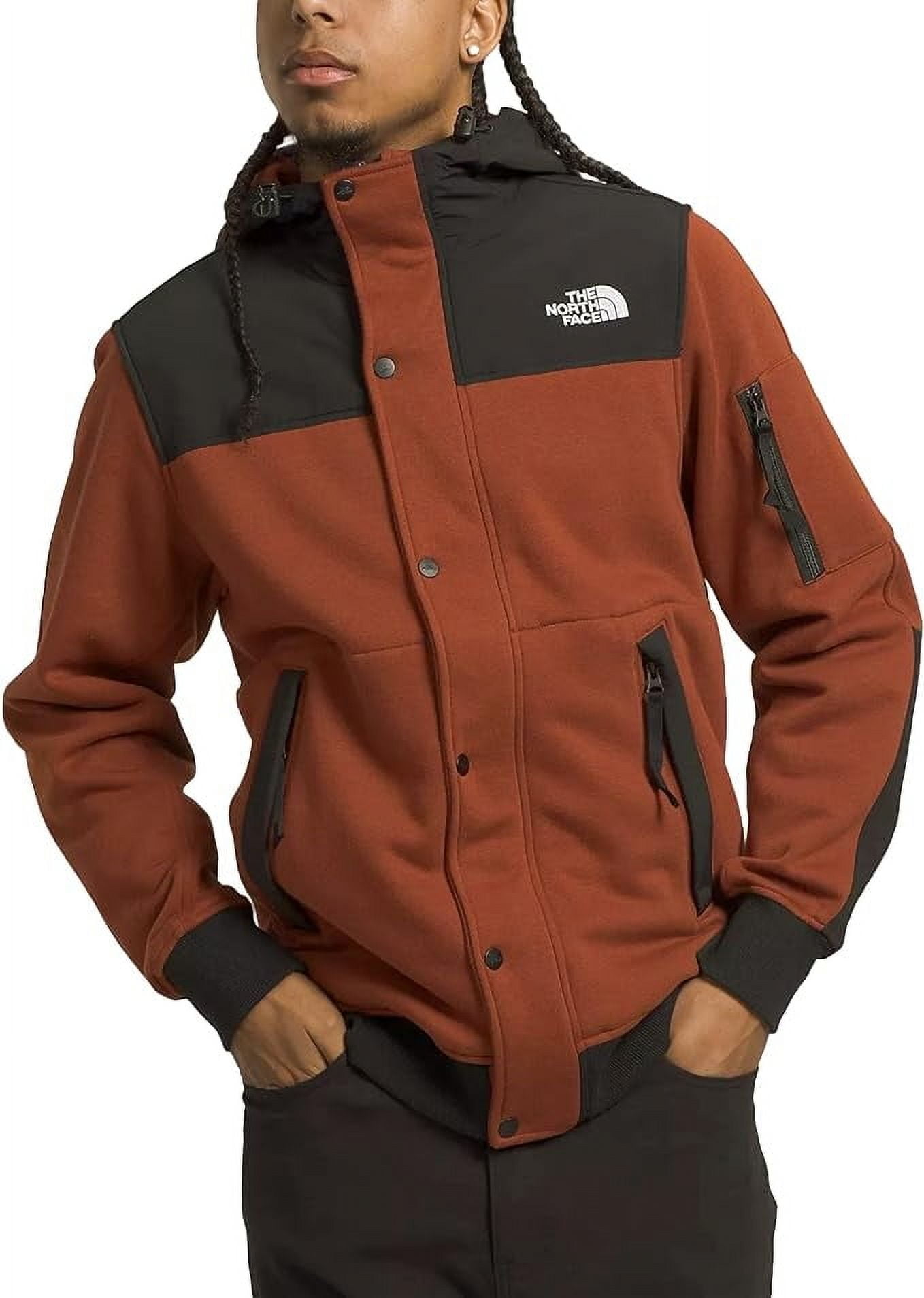 Hooded North Face Jacket With Fleece Inside The North Face Sherpa