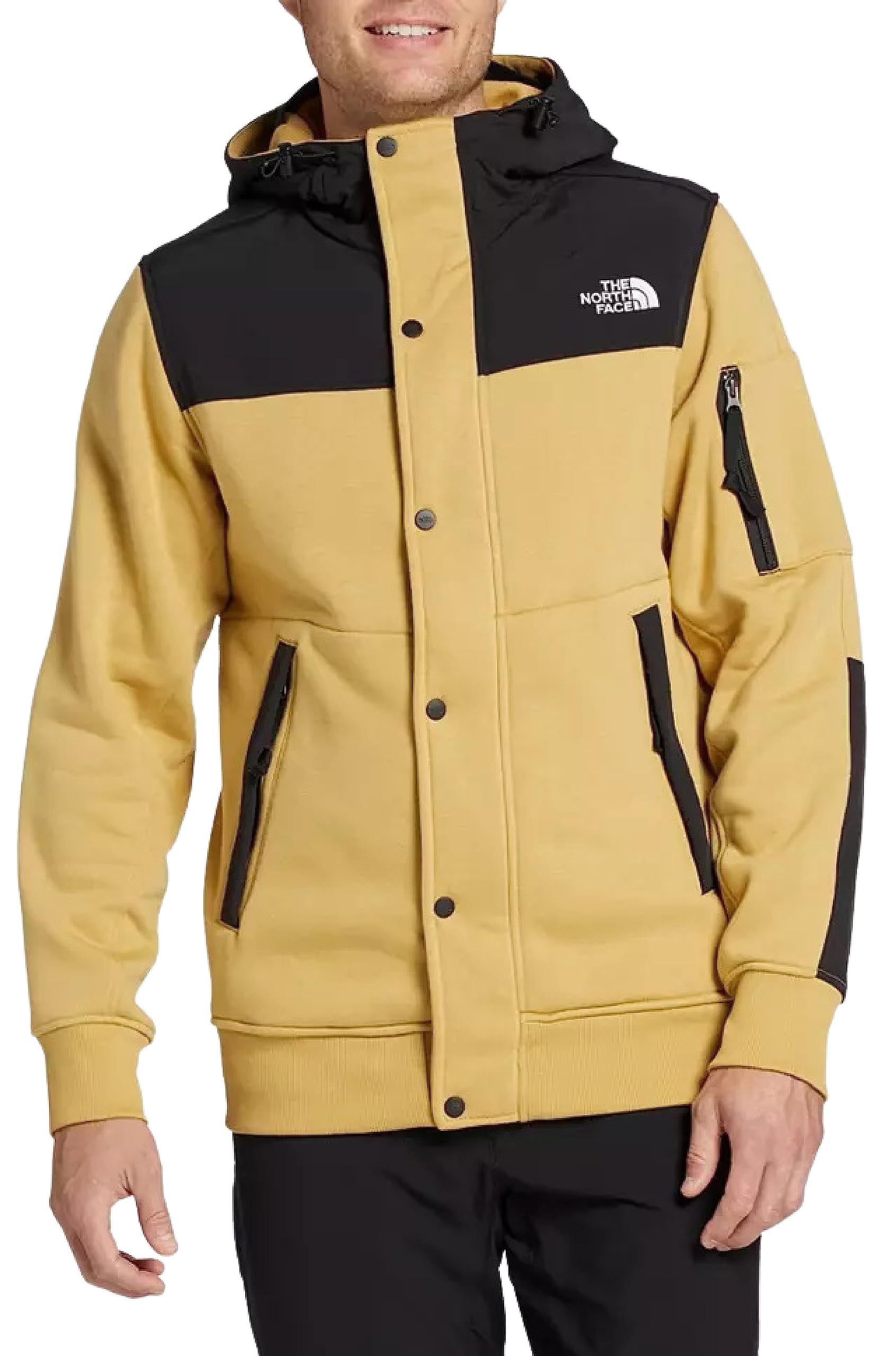 THE NORTH FACE Men's Highrail Fleece Lined Full Zip Hooded THE NORTH FACE Men's Highrail Fleece Lined Full Zip Hooded