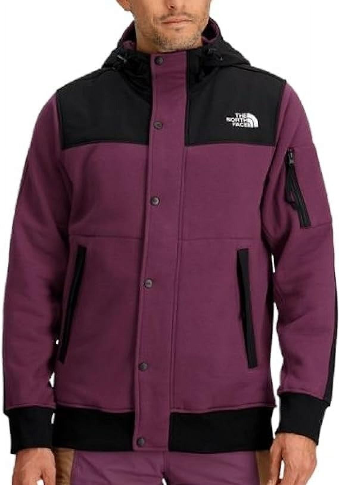 THE NORTH FACE Men s Highrail Fleece Lined Full Zip Hooded Jacket Size Medium Walmart
