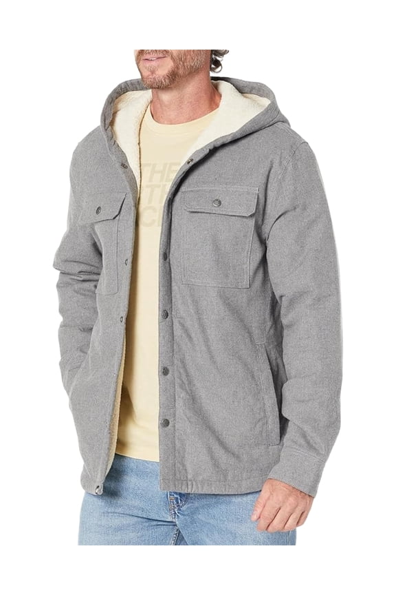 Men's Hooded Campshire Shirt Hoodie Jacket 2024 X-Large