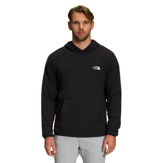 THE NORTH FACE Men's Mountain Sweatshirt Hoodie Pullover, TNF Black, Small
