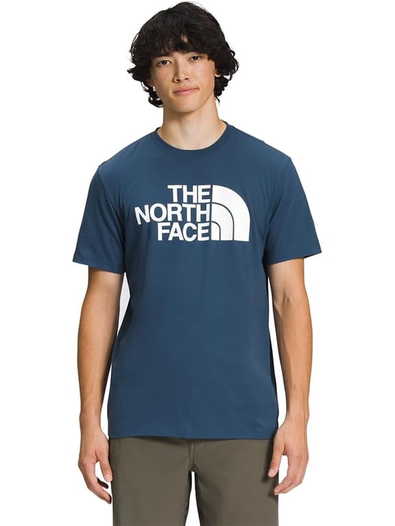 Men's Short Sleeve Half Dome Tee, Shady Blue/TNF White, M