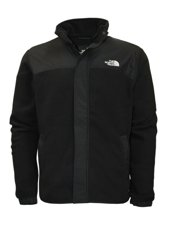 Men's Tundra Full Zip Jacket (US, Alpha, Small, Regular, Regular, Tnf Black)