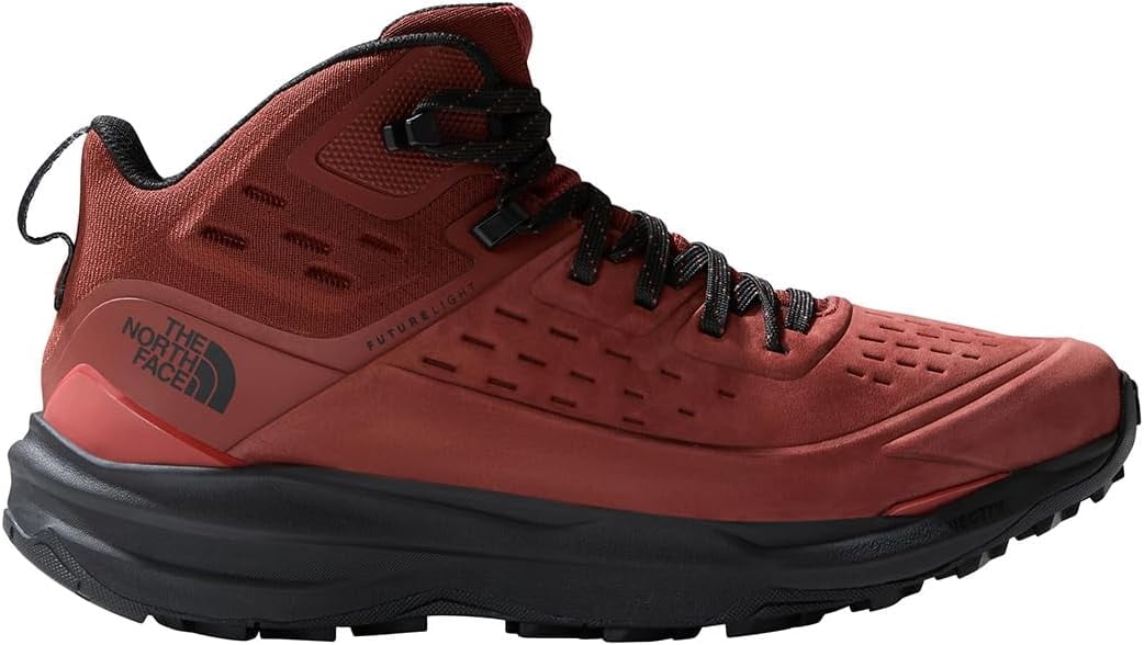 Men's Vectiv Exploris Hiking Boot, Brandy Brown TNF Black, 10.5
