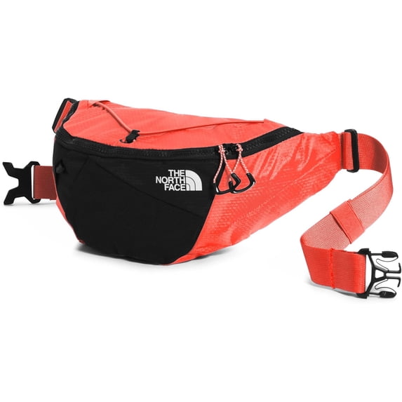 THE NORTH FACE Mountain Lumbnical-S Lumbar Pack, Retro Orange/TNF White, One Size