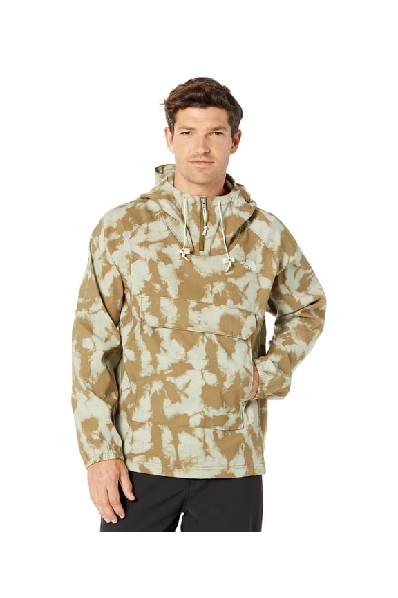 Printed Class V Pullover Military Olive Retro Dye Print MD
