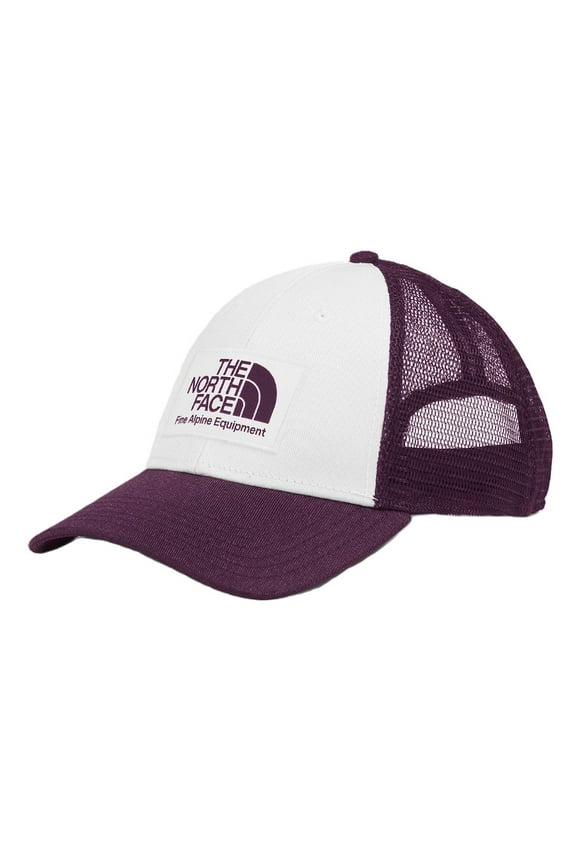 Unisex Mudder Trucker Hat, Black Currant Purple/TNF White, One Size