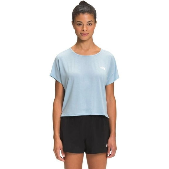 THE NORTH FACE Wander Cross-Back Short Sleeve TNF Blue Size L MSRP $45