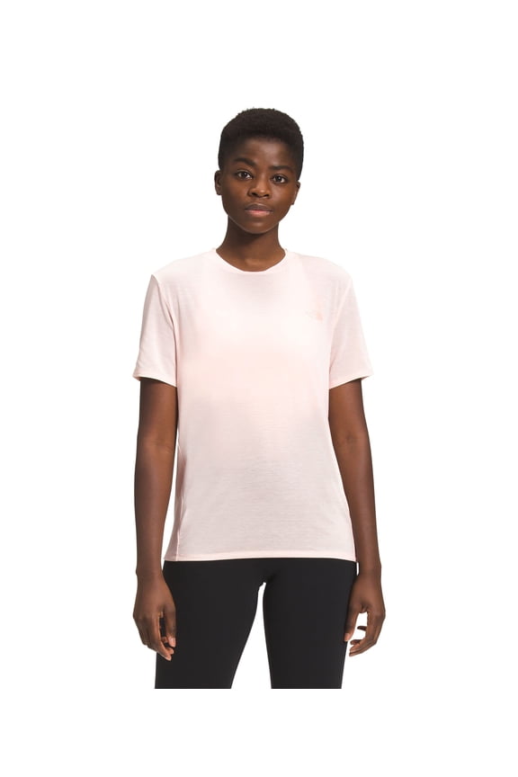 Wander Womens Tshirt Pearl Blush Heather Sz S