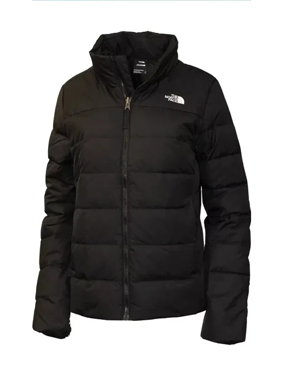 Women's Flare 2 Down Insulated Puffer Jacket TNF Black LARGE