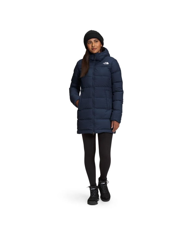 Women's Gotham 550 Hooded Parka Jacket, Summit Navy Medium