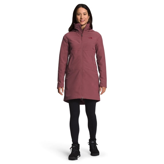The North Face Women's Parka Length Full Zip Jacket Wild Ginger Pink XS