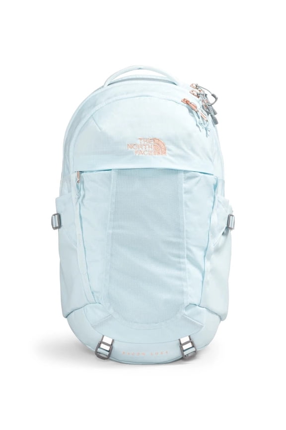Women's Recon Luxe Laptop Backpack, Icecap Blue/Burnt Coral Metallic, One Size