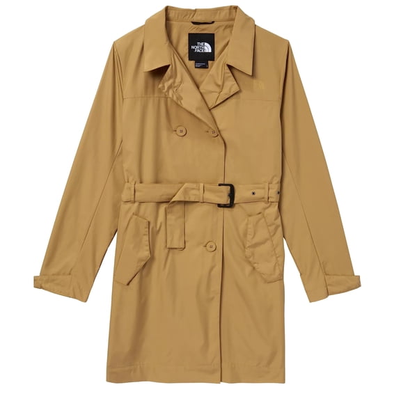 THE NORTH FACE Women's Trench Coat Long Belted Jacket XL New