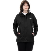 THE NORTH FACE Women s Venture 2 Waterproof Hooded Rain Jacket Standard , TNF Black, X-Large
