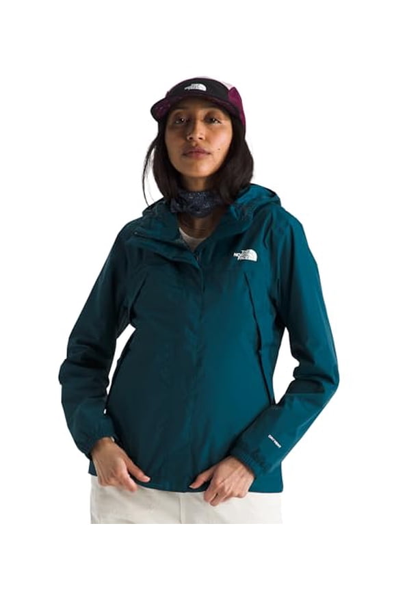 Women's Waterproof Antora Jacket (Standard and Plus Size), Midnight Petrol, X-Large