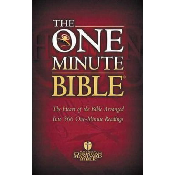 Pre-Owned One Minute Bible-Hcsb: The Heart of the Bible Arranged Into 366 One-Minute Readings (Paperback) 0805428518 9780805428513