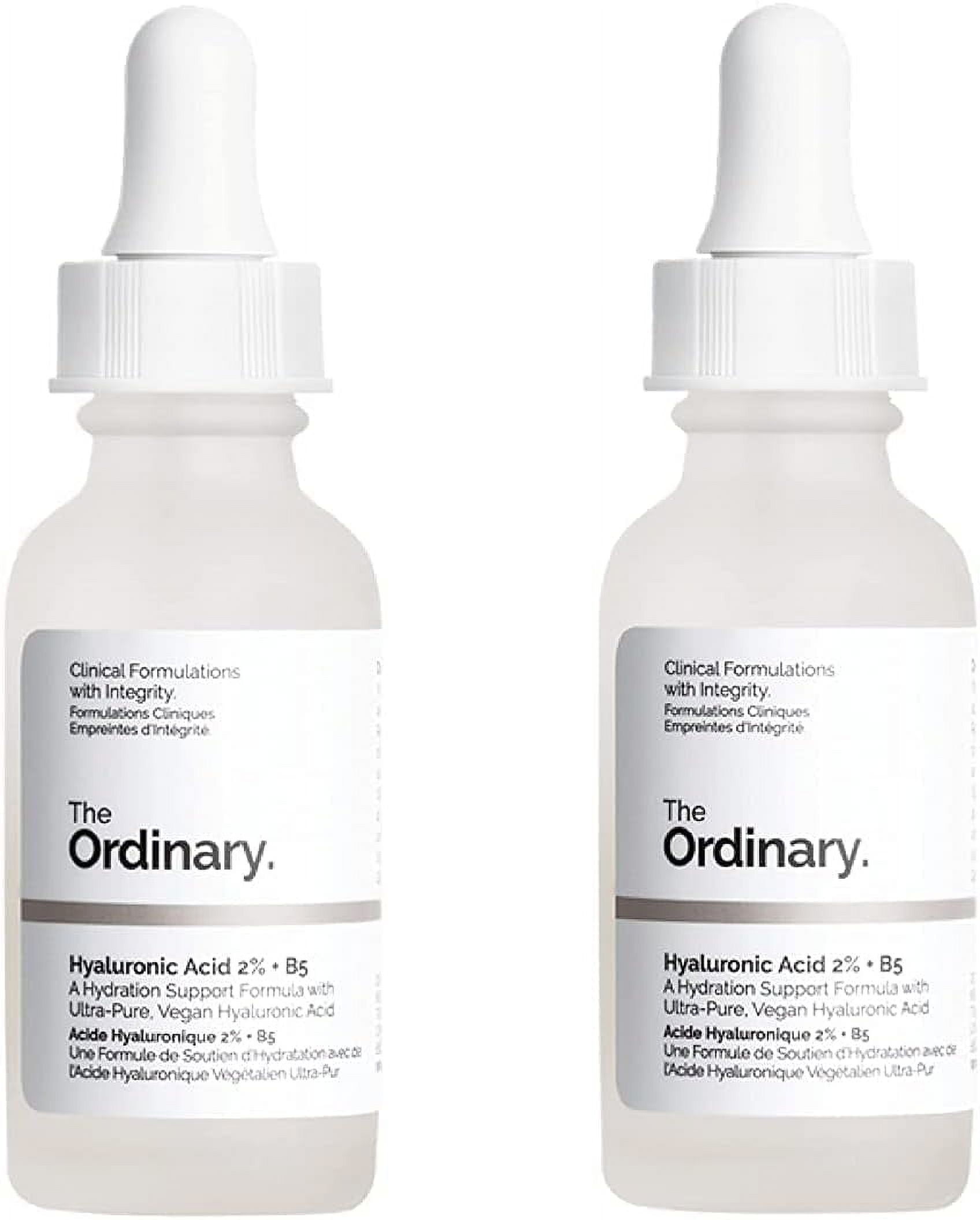 THE ORDINARY 2 Packs of Hyaluronic Acid 2% + B5 , Serum, 30ml