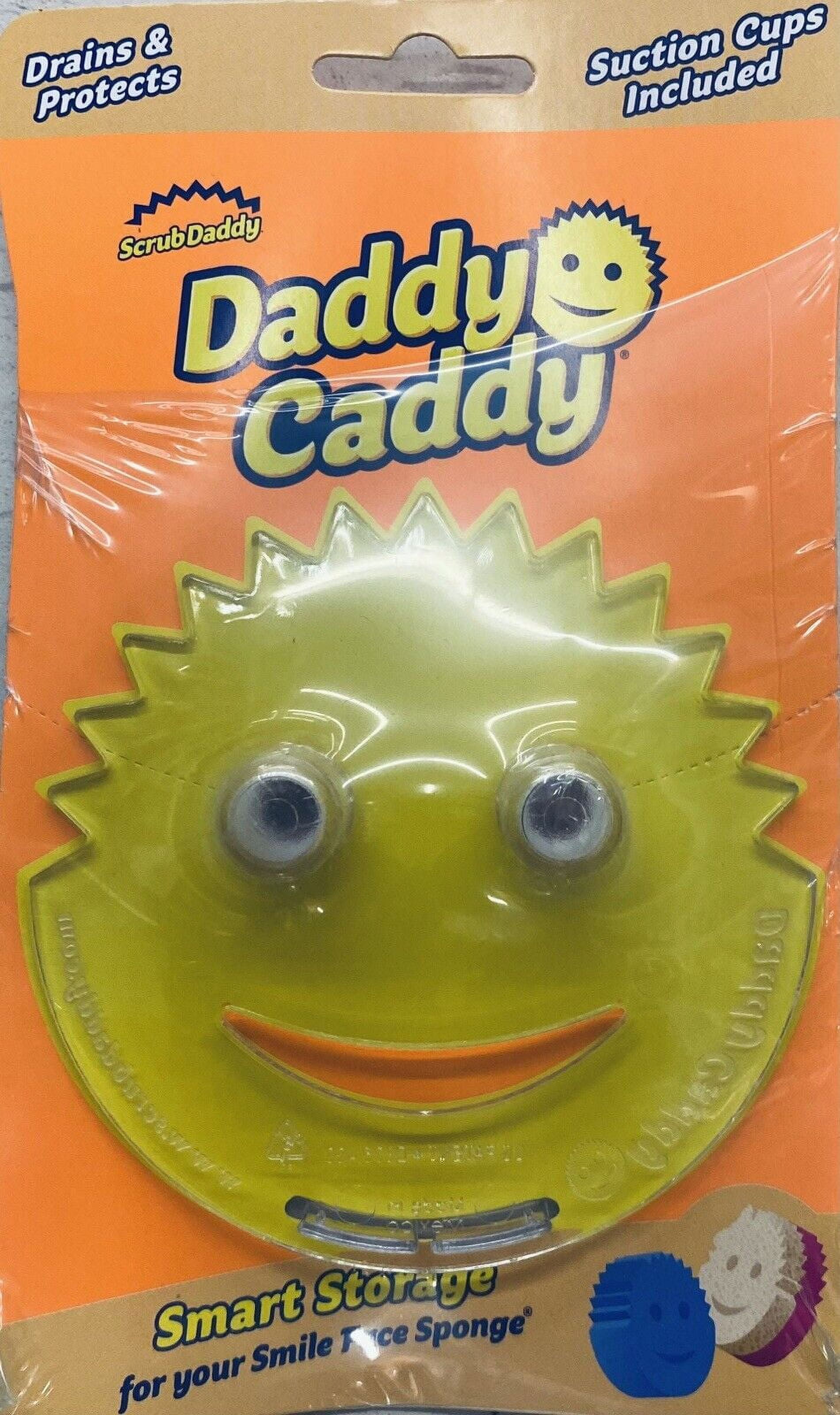 If you have a Scrub Daddy, then you need a Daddy Caddy - the sleek storage  solution for your smiley face sponge.