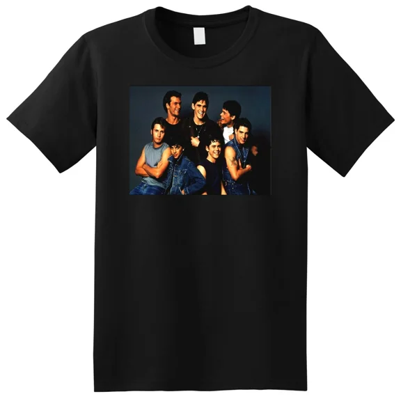 THE OUTSIDERS T SHIRT 1983 cast photo poster tee pony boy SMALL MEDIUM LARGE XL