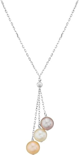 THE PEARL SOURCE 14K Gold 7-8mm AAA Quality White Freshwater Cultured THE PEARL SOURCE 14K Gold 7-8mm Round White Freshwater Cultured