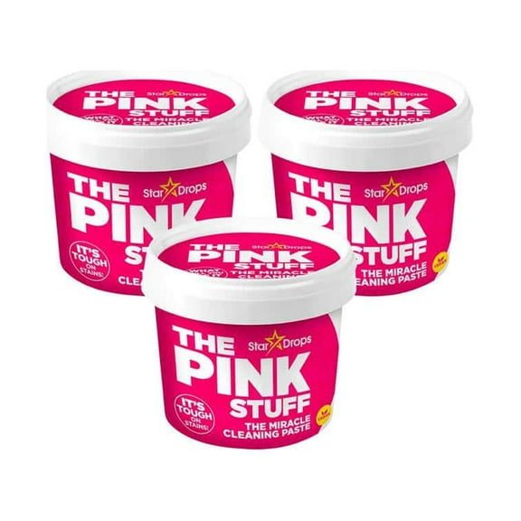THE PINK STUFF 500 g Miracle Cleaning Paste All Purpose Cleaner (3-Pack)