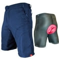 thumbnail image 1 of THE PUB CRAWLER - Men's Loose-Fit Bike Shorts for Commuter Cycling or Mountain Biking, with Secure Pockets and padded undershorts, 1 of 7
