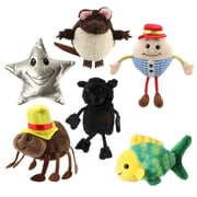 THE PUPPET COMPANY FINGER PUPPETS NURSERY RHYMES SET OF