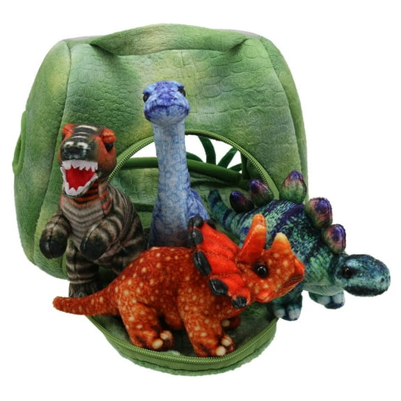 Hide-Away Dinosaur Finger Puppet and Cave Set : Dinosaur House