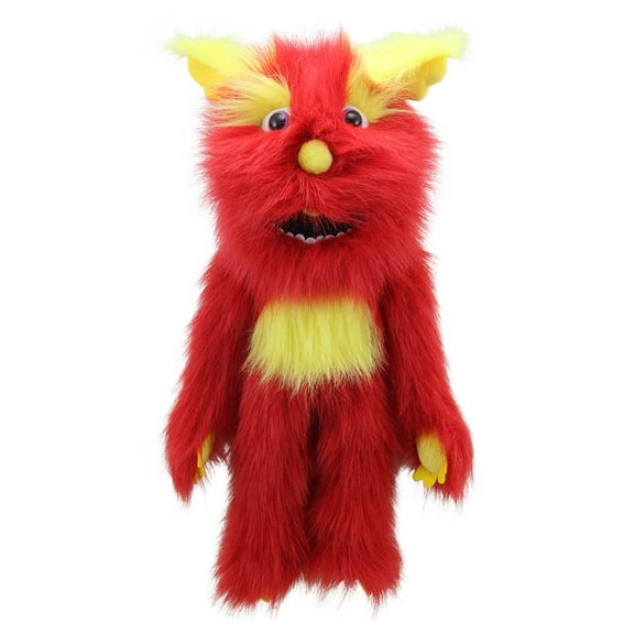 Full Bodied Red Monster Puppet : Red Monster Puppet