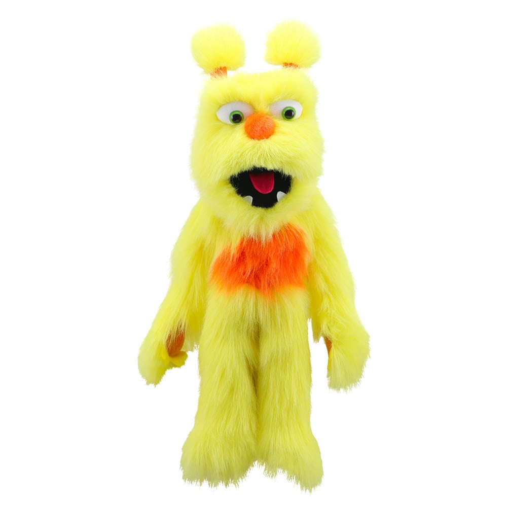 Monsters Full Bodied Yellow Monster Puppet: Yellow Monster Puppet