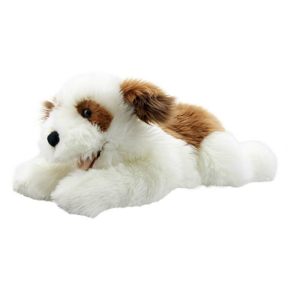 Large Full Bodied Dog Puppet : Brown & White Dog