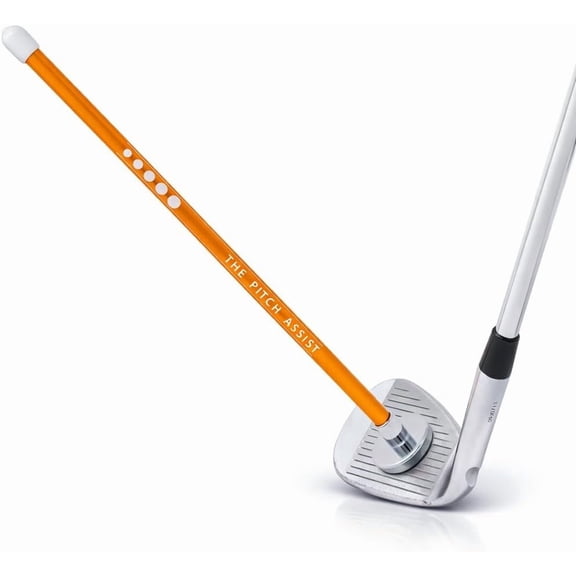 THE Pitch Assist Golf Magnetic Alignment Rods Club Face Magnet | Golf Training Aid Alignment Stick for Precise Aim and Swing Path Feedback
