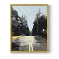 thumbnail image 1 of THE ROAD LESS TRAVELED Framed Print in Gold Solid Wood Framed Print No Nail Hanging, 1 of 6