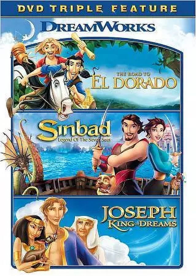 THE ROAD TO EL DORADO/SINBAD LEGEND OF THE SEVEN SEAS/JOSEPH KING OF