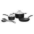 thumbnail image 1 of THE ROCK by Starfrit 030903-002-0000 The Rock by Starfrit 7-Piece Cookware Set with Bakelite Handles, 1 of 6