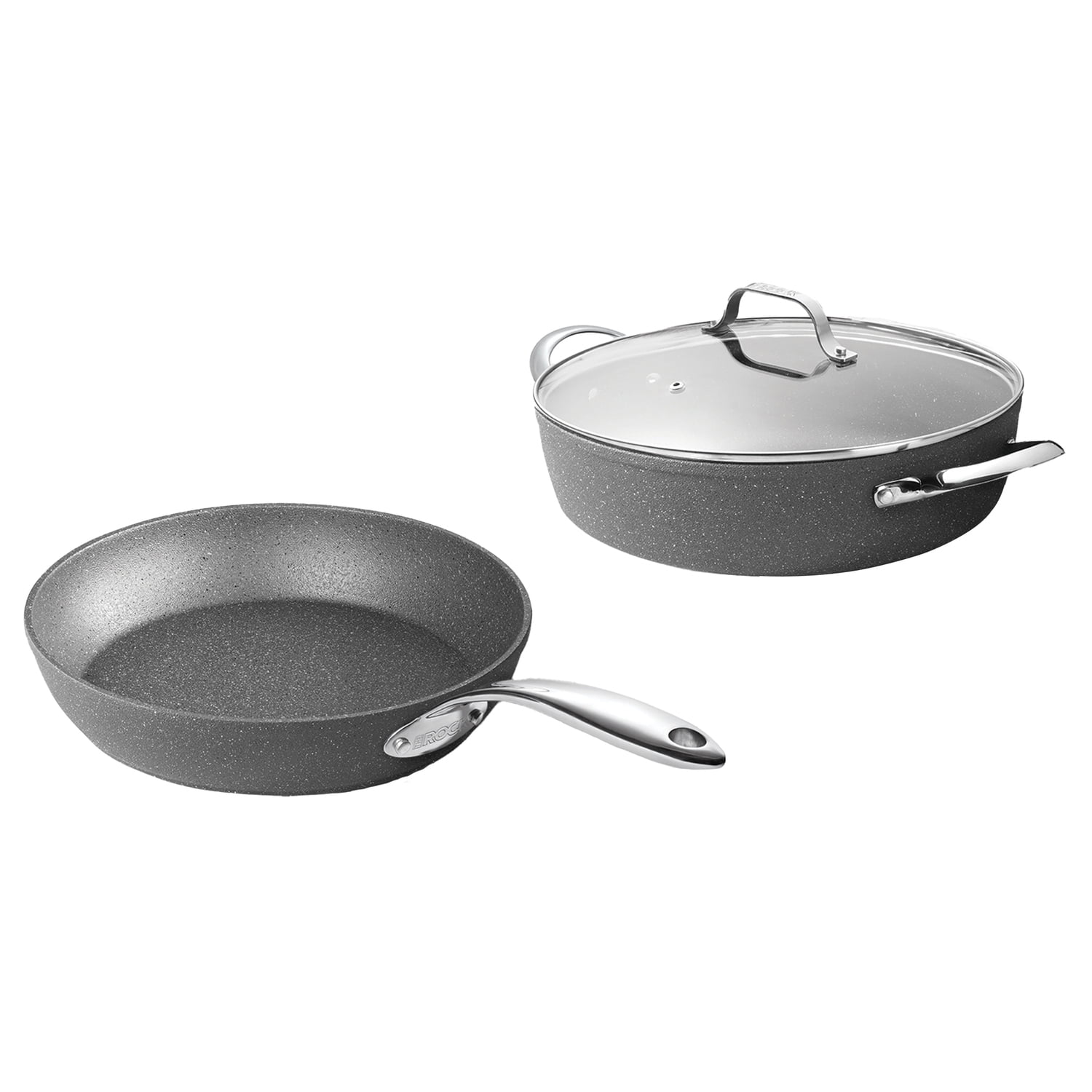 THE ROCK by Starfrit 060711-001-0000 3-Piece Cookware Set